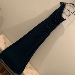 Lauren Ralph Lauren emerald green evening gown